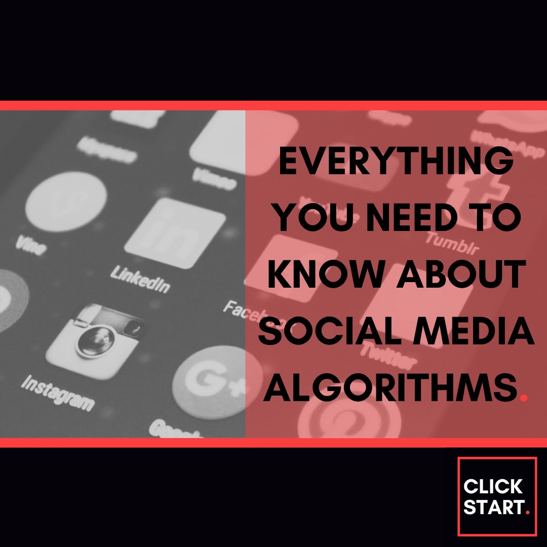 ClickStartLtd's tweet image. It can be tough to outsmart algorithms, but if you’re looking to understand social media algorithms to help boost your business, why not take a look at our latest blog post? clickstartmarketing.co.uk/how-to-get-the…
#SocialMediaAlgorithms #Algorithm #AlgorithmTips #SocialMediaMarketing #SmallBiz