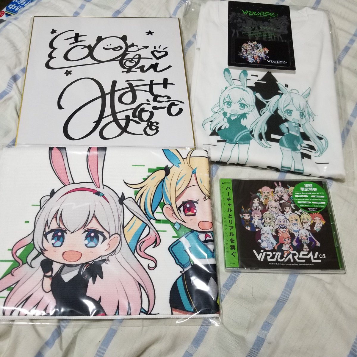 index2323's tweet image. VR03 ユイしあセット来た！
#VR03
#結目ユイ
#水瀬しあ