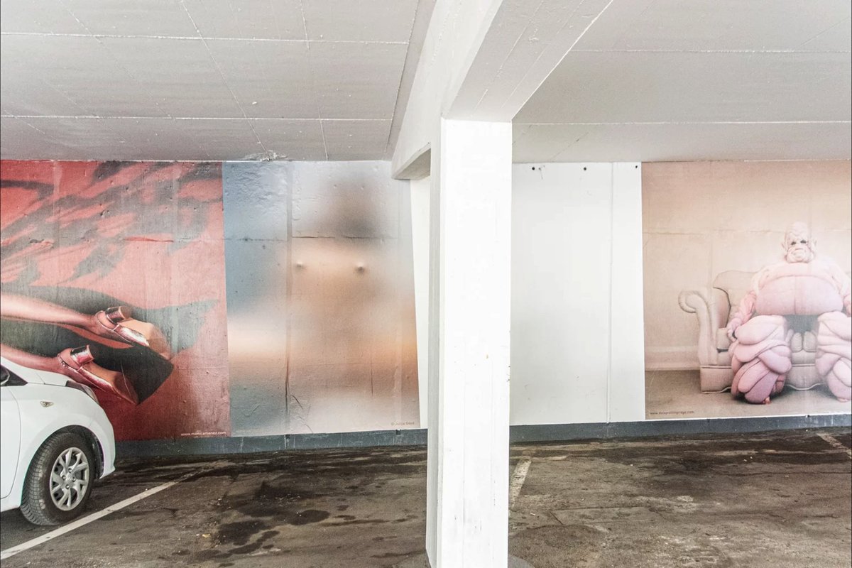JulijaGoyd's tweet photo. few more shots from our exhibition @fumesandperfumes at Zublin Parkhaus, Stuttgart. the exhibition will run the whole year till july 2022 and can be visited daily from 6 am till 10 pm. https://t.co/WXobncYgNG