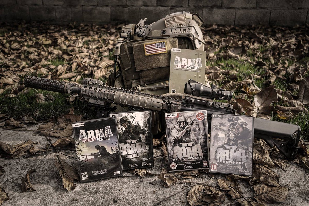 Oci1980's tweet photo. the story of a long long love 😍🥰
#Arma3 @bohemiainteract a big passion for your beautiful works Thanks
#milsim #repost #gamesimulation https://t.co/jhCida6WnP