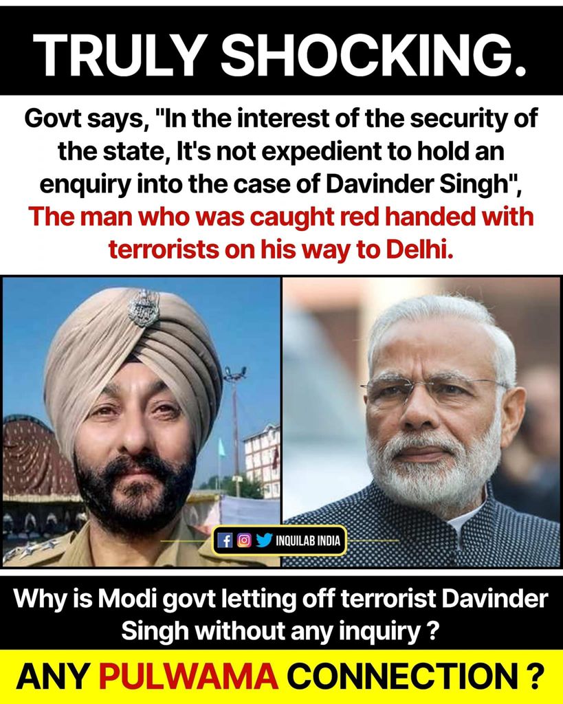 HarkeshHR's tweet photo. Why is the Devinder Singh's investigation on hold??

#Panauti #पनौती #पनोती_मोदी #UnitedForDemocracy https://t.co/8Iy9w8LmjV