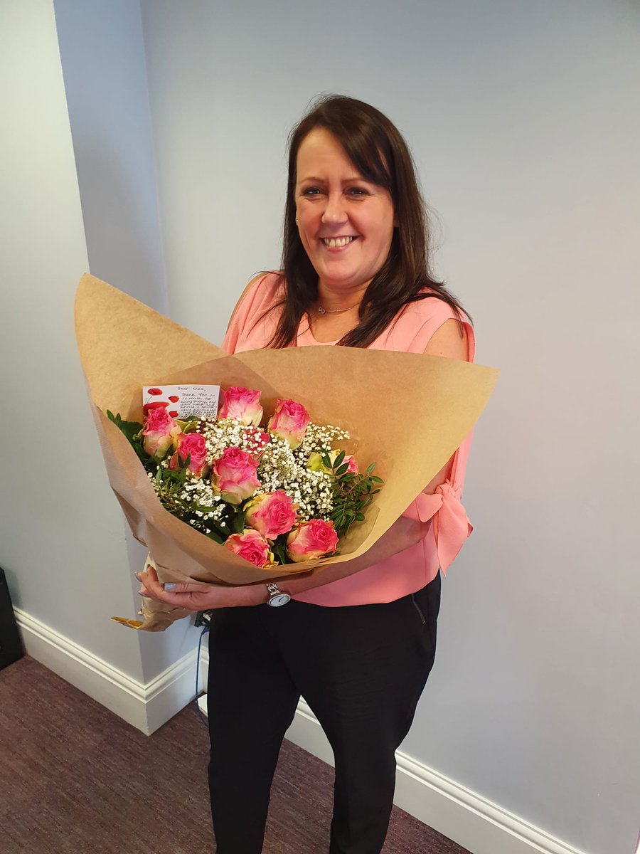 So nice to receive beautiful flowers from a happy client 💐🌷🌹  
Well done Lisa for helping a first time buyer through the mortgage process 💜🙂    
If you would like Lisa's help too, please get in touch with our office on 0161 718 8328.  
#firsttimebuyer #mortgageadvice