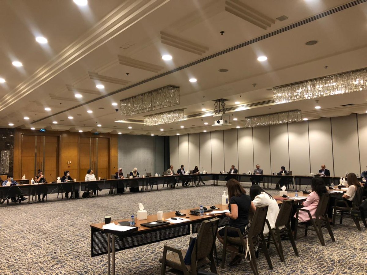 iloarabstates's tweet image. The ILO flagship programme #BetterWork Jordan, held its 47th Project Advisory Committee face-to-face after 18 months of holding it virtually. The session addressed the latest observations on the state of employment in the #garment sector in #Jordan. #garmentmanufacturing #Covid19