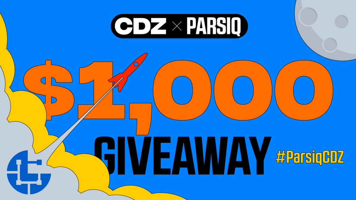 0xReactive's tweet photo. #CDzExchange is launching soon!
To show their love towards the Parsiq Community, they decided to do a special giveaway for you! 

How to enter:
- Join https://t.co/ZzFqVpfG4Q
- Follow @CDzExchange on twitter
- Follow @parsiq_net on twitter
- Retweet this tweet

#ParsiqCDZ https://t.co/rIR7Z76V4C