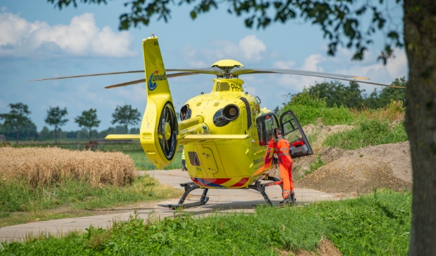 Traumahelikopter in Poortvliet