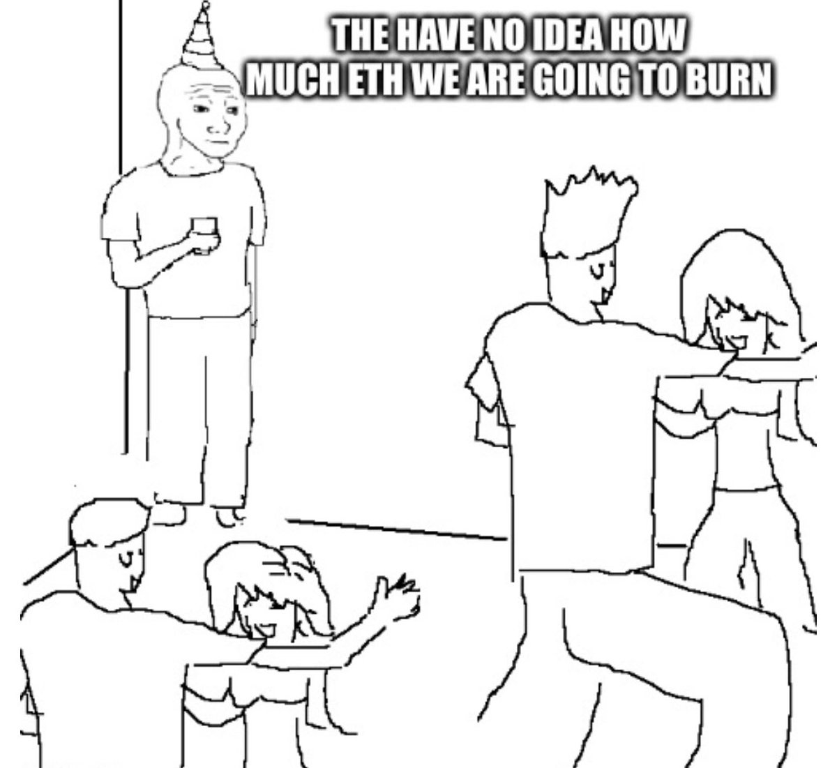 Anyone else feel like this in public lately?

EIP-1559 is one day away!