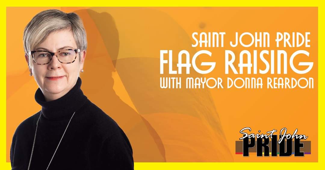 Join us as we kick off the 19th Saint John Pride festival today!

10 AM - Mayor's Flag Raising @ City of Saint John
6:30 PM - Queer Expressions: An Art Show @ Cobalt Art Gallery
9 PM - Saint John Pride Variety Show @ The BMO Studio Theatre
