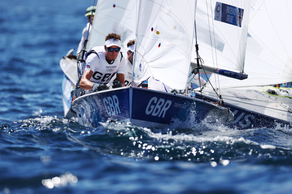 Team GB (@teamgb) on Twitter photo And <a href="/patience_luke/">Luke John Patience OLY</a> and <a href="/chrisgrubegbr/">Chris Grube</a> slipped back after finishing seventh and tenth in today's races.
But still have a chance of a medal in the men's 470 medal race, they are currently nine points off third.
#TeamGB And <a href="/patience_luke/">Luke John Patience OLY</a> and <a href="/chrisgrubegbr/">Chris Grube</a> slipped back after finishing seventh and tenth in today's races.
But still have a chance of a medal in the men's 470 medal race, they are currently nine points off third.
#TeamGB