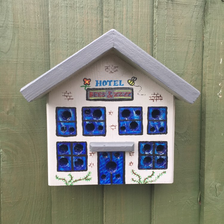 InvokalInk's tweet photo. Bees &amp; Zees - Bee hotels! Handmade, reclaimed wood. Designed to be a resting or nesting spot for some of Britain's 270 different bee species, 250 of which are solitary bees! 
https://t.co/HvdEBnrkVQ
#Bee #Bumblebee #BeeHotel #InsectHotel #Nature #Wildlife #Pollinators #Garden https://t.co/qqSa1ttj3Y