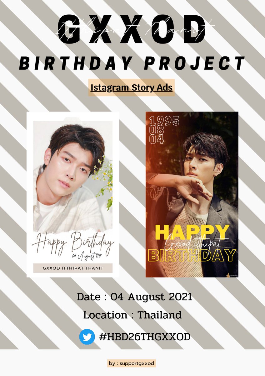 ig story ads วันพรุ่งนี้ค่ะ 😍
#ก็อตอิทธิพัทธ์
#HBD26THGXXOD