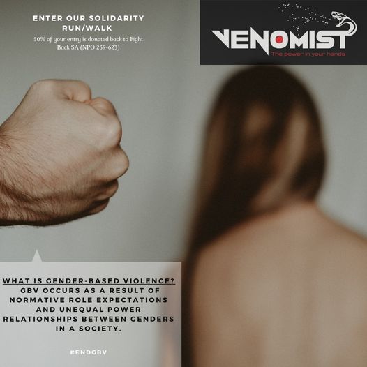 GBV Virtual Solidarity Run/Walk:
<a href="/VenomistSA/">Venomist</a> is hosting a virtual run/walk to raise awareness around gender-based violence. 50% of the proceeds will go towards #FightBackSA.

When: 28-29 August
Where: Virtual

Enter here: venomist.co.za/gbv-solidarity…