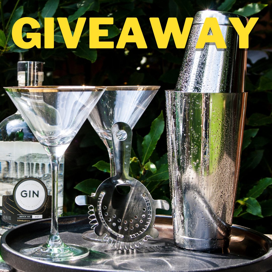 Be your own bartender at home with our August cocktail set giveaway! 🍸😀 

Win a set of gold rim martini glasses, mezclar cocktail shaker &amp; cocktail strainer. 

Follow &amp; Retweet by 30/08/21 to enter

T&amp;C’s: bitly.ws/cXqA

#Giveaway #Competition #Free