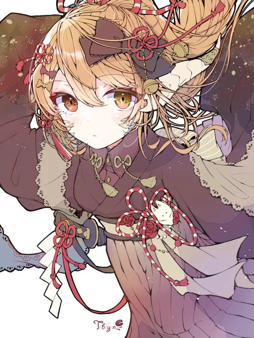 袴アウラちゃんの背景無しばーじょん🍁

#FF14イラスト #アウラ 