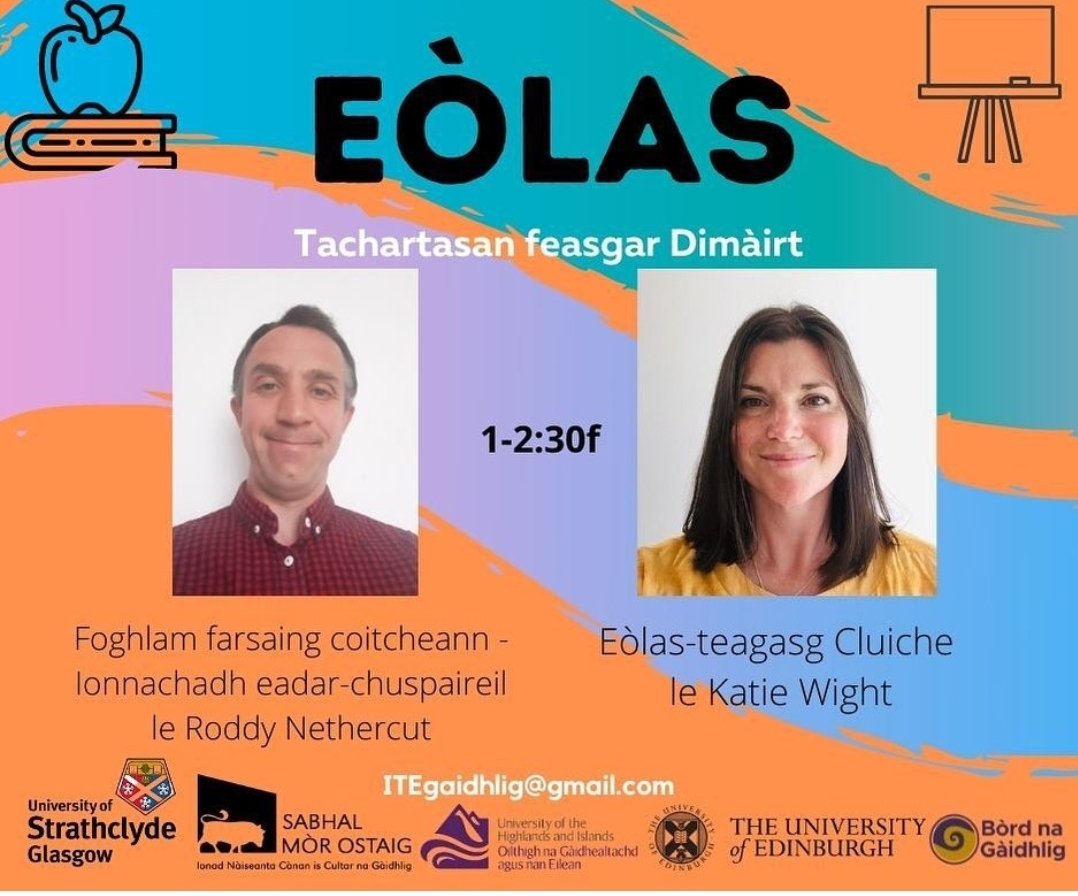 Feasgar an diugh - cuspairean inntinneach! #Eòlas #foghlamGàidhlig 

<a href="/teagasg/">fantor wrfa</a> <a href="/SabhalMorOstaig/">Sabhal Mòr Ostaig</a>  <a href="/ThinkUHI/">UHI</a>  <a href="/teagasgaigode/">Teagasg aig ODÈ</a> <a href="/bordnagaidhlig/">Bòrd na Gàidhlig</a> <a href="/bnagfoghlam/">Bòrd na Gàidhlig - Foghlam</a>