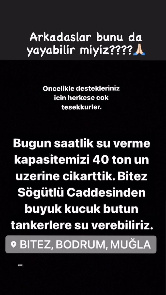 jeyyen's tweet photo. Arkadaslar tankerlerin suya ihtiyaci var lutfenn yayabilir miyiz?? @takkkkkkkkko @guzelerhan @ahbapplatformu @haluklevent @onderseren @OdunHerif @BasaranOrhun https://t.co/iJegSup7GP