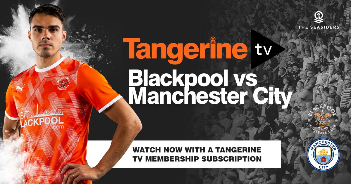 Blackpool FC on Twitter "💻 Sign up to our new Tangerine TV membership