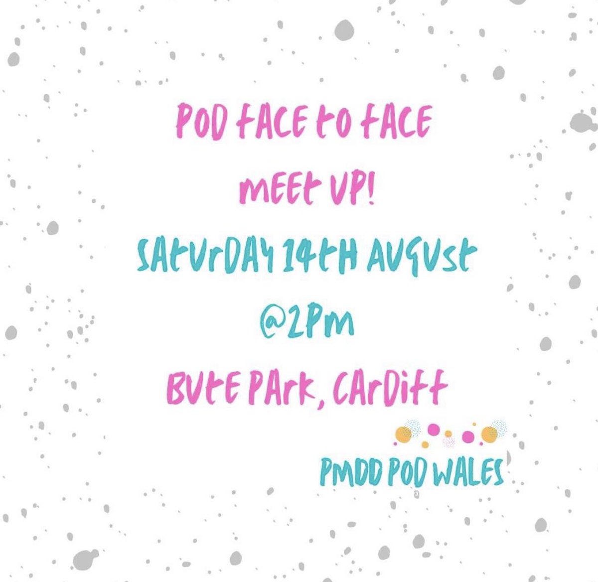 PMDD POD Wales (@pmddpod) on Twitter photo 💜 POD FACE TO FACE MEET UP 💜
We will meet in Bute Park,Cardiff on Saturday 14th August <a href="/2pm/">Two O'clock</a> (near the Secret Garden coffee shop)
We can't wait to be able to chat to you in person instead of virtually and we hope that you may be able to make it! 💜 POD FACE TO FACE MEET UP 💜
We will meet in Bute Park,Cardiff on Saturday 14th August <a href="/2pm/">Two O'clock</a> (near the Secret Garden coffee shop)
We can't wait to be able to chat to you in person instead of virtually and we hope that you may be able to make it!