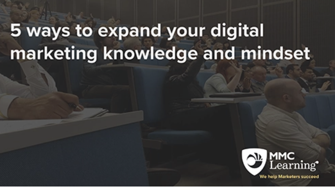 MMCLearning's tweet photo. NEW BLOG POST

5 ways to expand your #digitalmarketing knowledge and mindset.

Can you use any of the 20+ tips in this post, this week?

https://t.co/fA1dvRf3YD https://t.co/xo1sKB1n8p