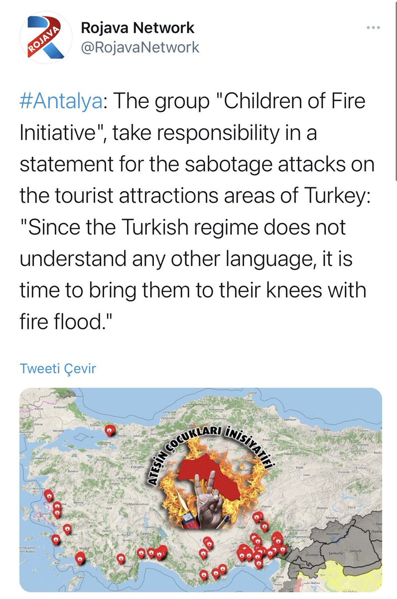 TurkGucu16's tweet photo. @chrismeagher46 Dear Mr Meagher, I completely agree on defending values, democracy, and freedom. All around the world.
May I kindly draw your attention to the devastating forest fires in Turkey? We all need to name and shame the terrorists who are behind these despicable acts. https://t.co/xPXgPLWYSQ