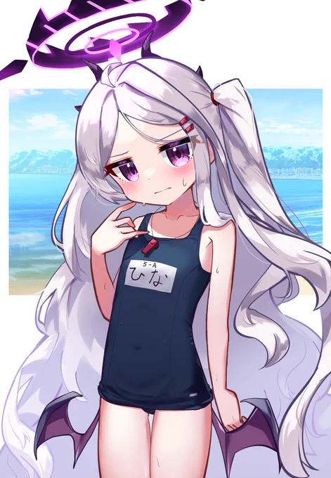 スク水ヒナちゃん!
ほしい

#ブルアカ
#ブルアカイラスト部 