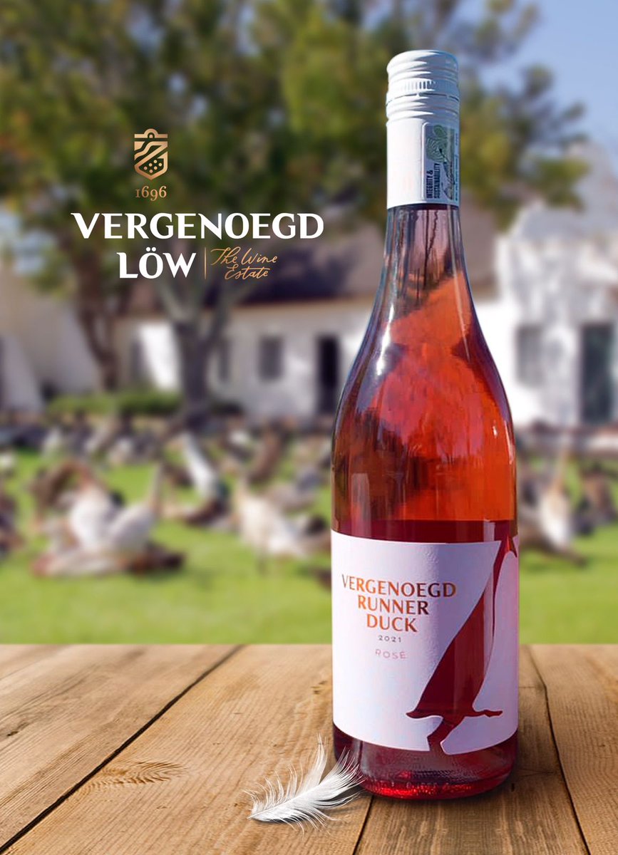 In the spirit of #WomensMonth #Vergenoegd Löw is offering a 15% discount on our Vergenoegd #RunnerDuckRosé for the August! Paired with salmon sushi or a creamy pasta, this delicate rosé is the perfect companion to that special ladies lunch
 
Visit vergenoegd.co.za to order