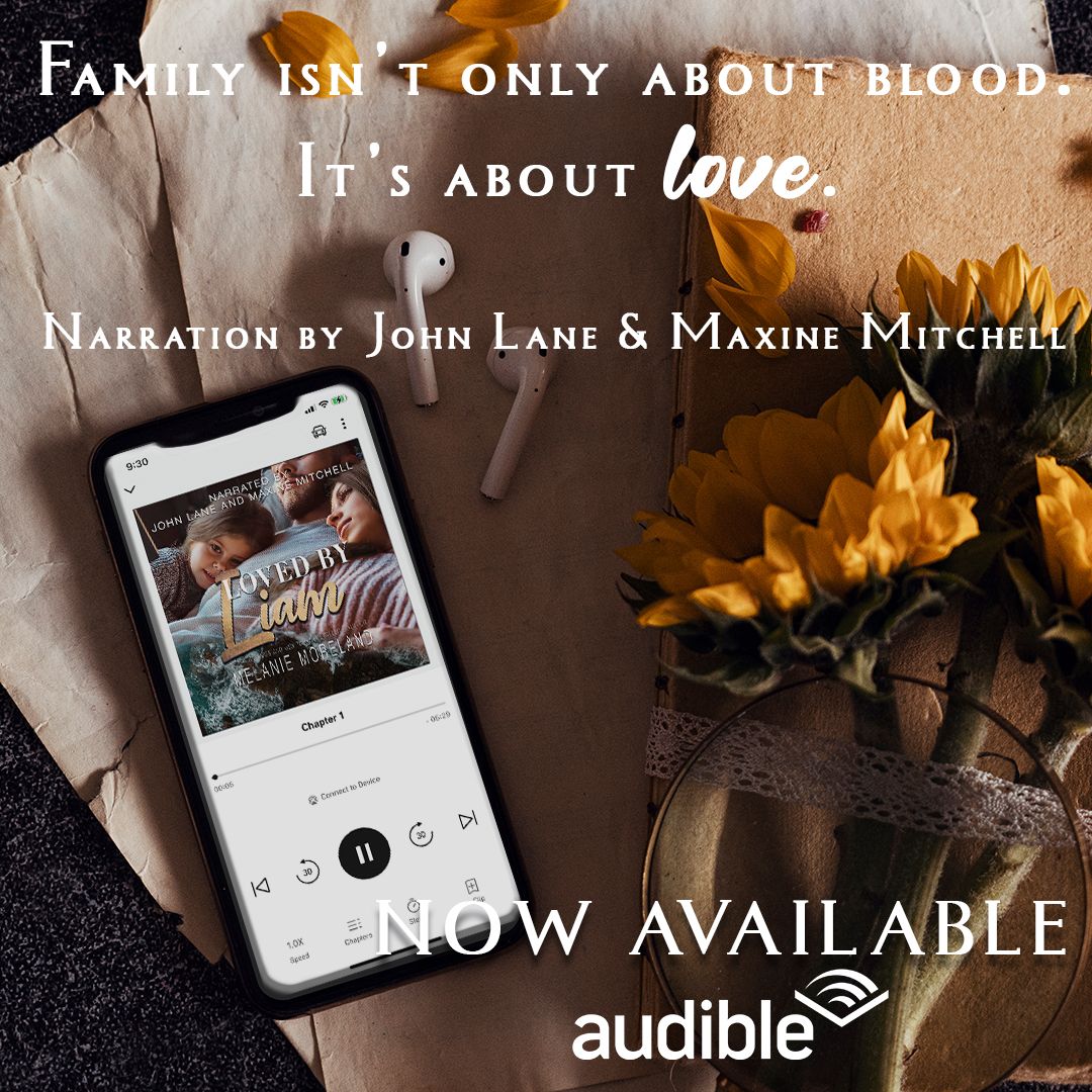 NOW LIVE IN AUDIO
LOVED BY LIAM by Melanie Moreland

Available Now - buff.ly/3ymtRaW

#ABCcorp #NextGenerationofBAM #LiamandPaige #newrelease #series #LIVE  #romance #MelanieMoreland #bookish #bookshelf #instantattraction #singlemom #foundfamily
