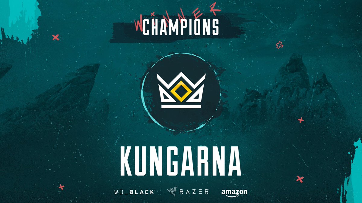 The two winners of BLAST Titans!

Battle Royale Champions FORG GANG 🐸

<a href="/Faenex/">Faenex</a> 
<a href="/legitlolly/">legitlolly</a> 
<a href="/rowyuppyupp/">row</a> 

Arenas Champions @Team_Kungarna 👑

<a href="/maydeelol/">maydeelol</a> 
<a href="/Jmwfps/">FaZe Jmw</a> 
@GracefulFPS 

Who impressed you the most these weekends? 👀

#BLASTTitans
