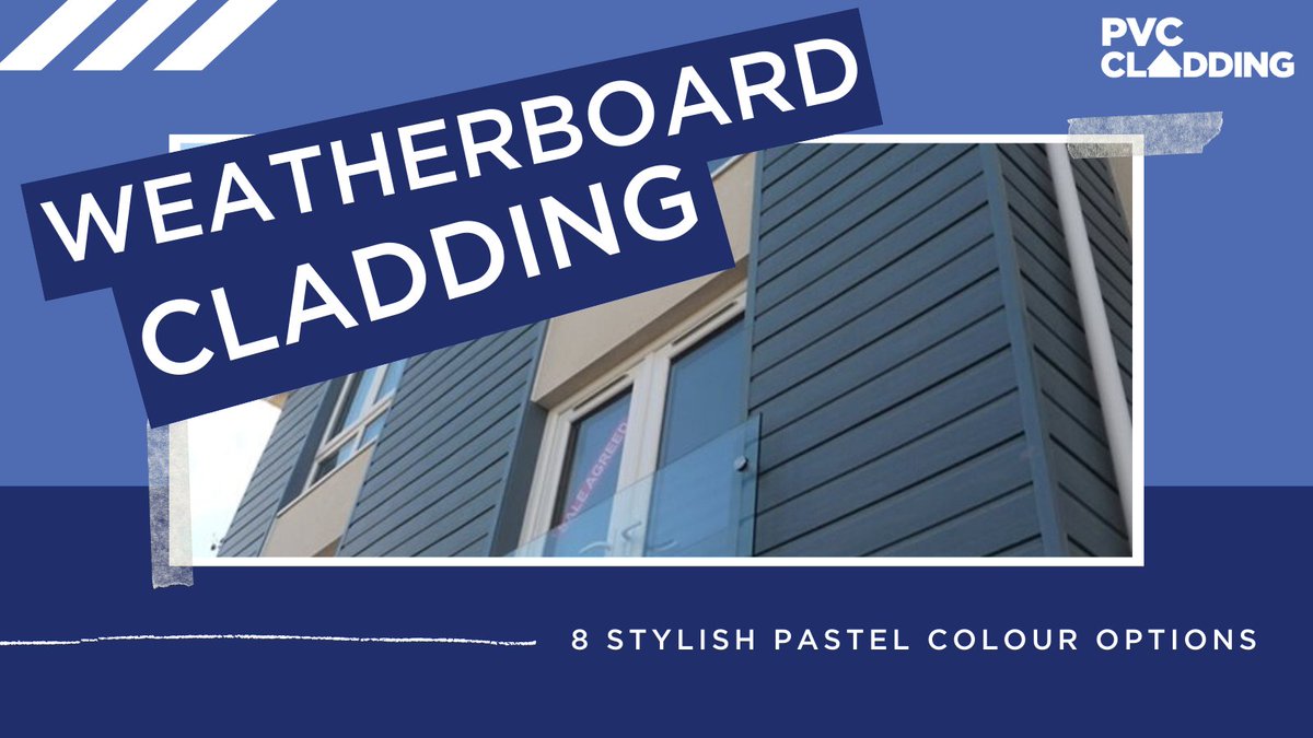 PBSLGroup's tweet image. Available in a range of stylish pastel colours, our #WeatherboardCladding is a popular choice for traditional properties &amp;amp; new builds. Low maintenance &amp;amp; weather resistant, there&apos;s no better defence for your home!

Shop &amp;gt;&amp;gt; pvccladding.com/weatherboard-c…