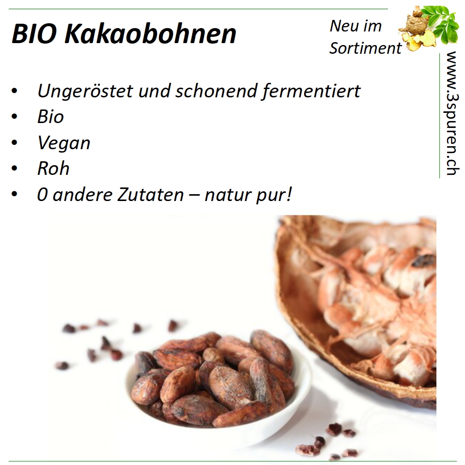 3SpurenCH's tweet photo. BIO Kakaobohnen
Vegan und Roh, ohne weitere Zutaten
NEU IM SORTIMENT: https://t.co/dckuZzxX0u https://t.co/rJXJvtPPHf