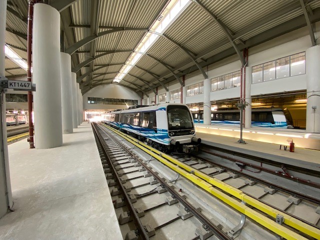 HitachiRailENG's tweet image. 🇬🇷 On the 12th July we reached an important milestone for the #driverlessmetro project in #Thessaloniki in #Greece: we completed the energization of the line for the section that goes from the Depot to Sintrivani station, which accounts for nine stations.