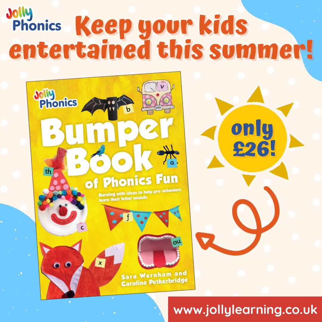 Jolly Learning on Twitter "Bursting with fun and creative phonics