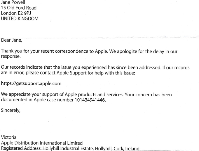 JanePowell_solo's tweet photo. “Inclusion & diversity are cornerstones of the global Apple community.” @barbarawhye
We told @apple that their devices globally prompted a woozy face 🥴 when typing in the word ‘stammer’. We have received this apology. 👇
#AcknowledgeTheProblem @stammer https://t.co/e05DqYGD9D