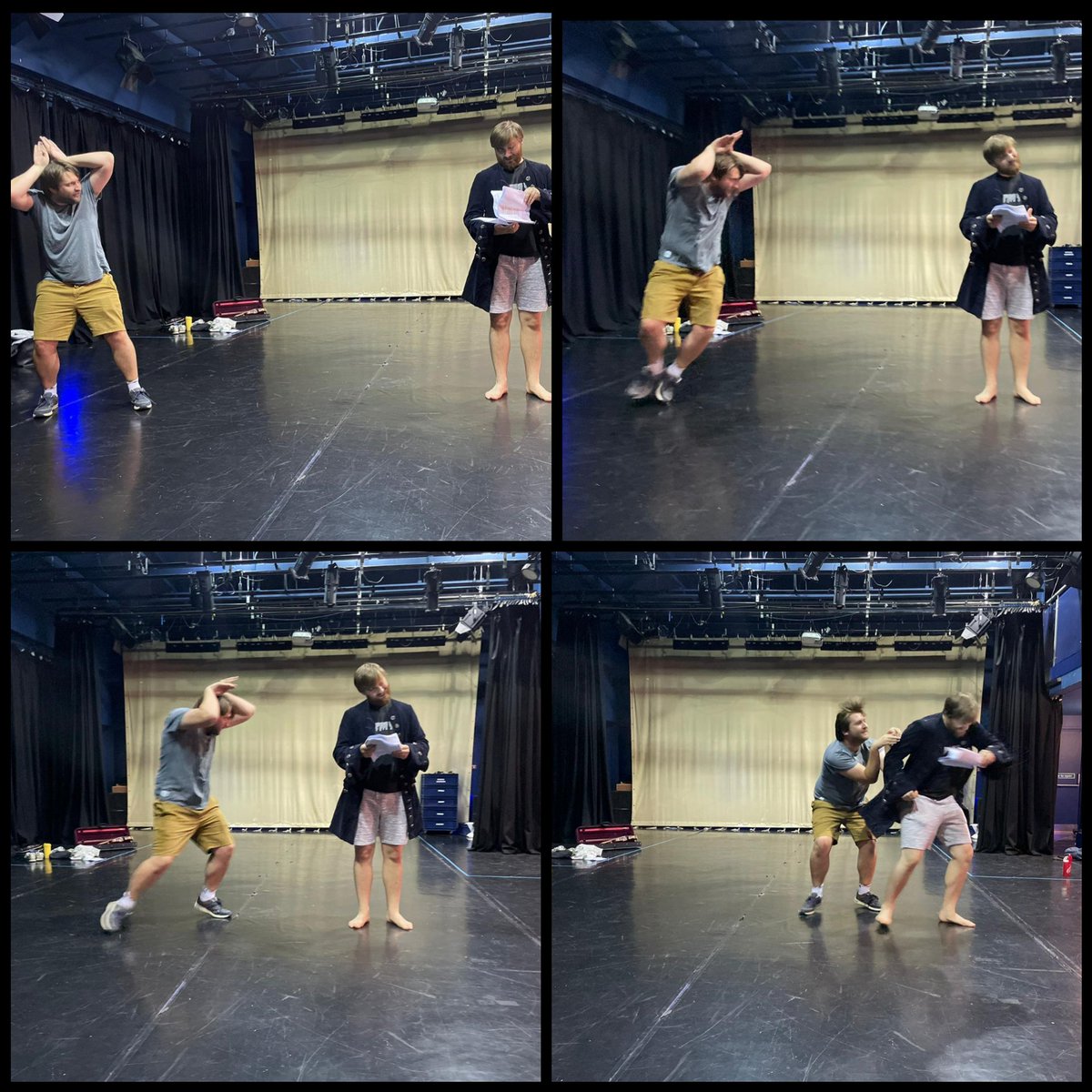 If you go in to the woods today... Beware of a prancing Duke! As You Like It rehearsals are well underway! We can't wait for you to see it!

 your tickets now! menagerieofthelost.wixsite.com/theatrecompany…

#love #romanticcomedy #comedy #romance #theatre #wales #arts #brighton