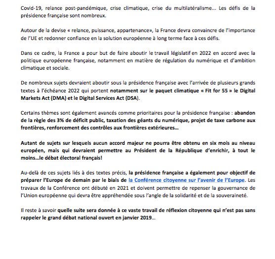 ConsultChp's tweet photo. La présidence française du #Conseil de 🇪🇺 se déroulera en 2022. La 13e présidence pour la #France. Dans un contexte que tous espèrent post-pandémique et en pleine période électorale 🇨🇵, celle-ci aura une résonance particulière. CHP Consult vous en livre les grands enjeux https://t.co/Ju4bvL18jq