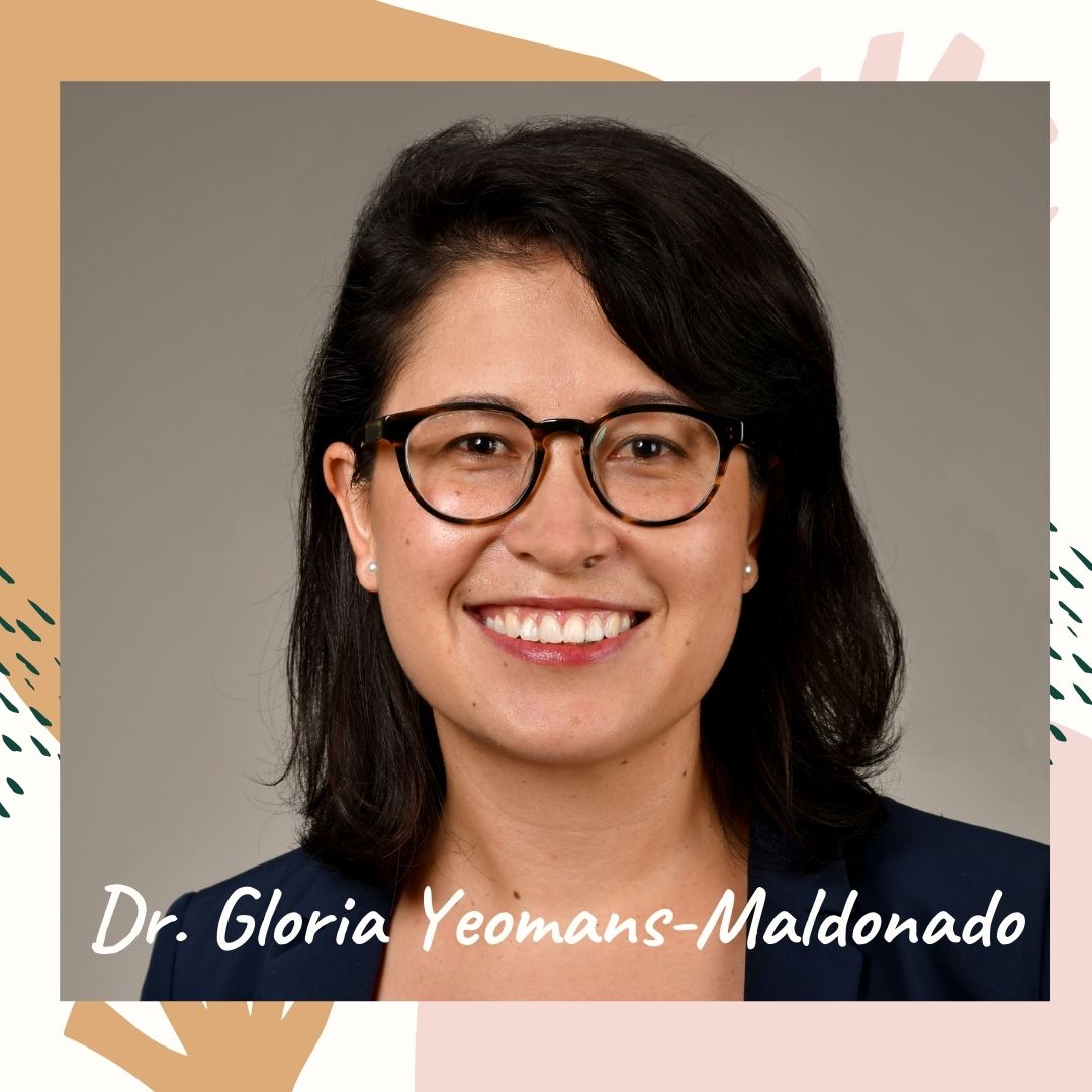 SRCDLatinx's tweet photo. SRCD Latinx Caucus Member Spotlight for the month of July: Dr. Gloria Yeomans-Maldonado ๐๐๐ฃ๐
#srcdlatinx #srcd #2021 https://t.co/Iz2hVuryNa
