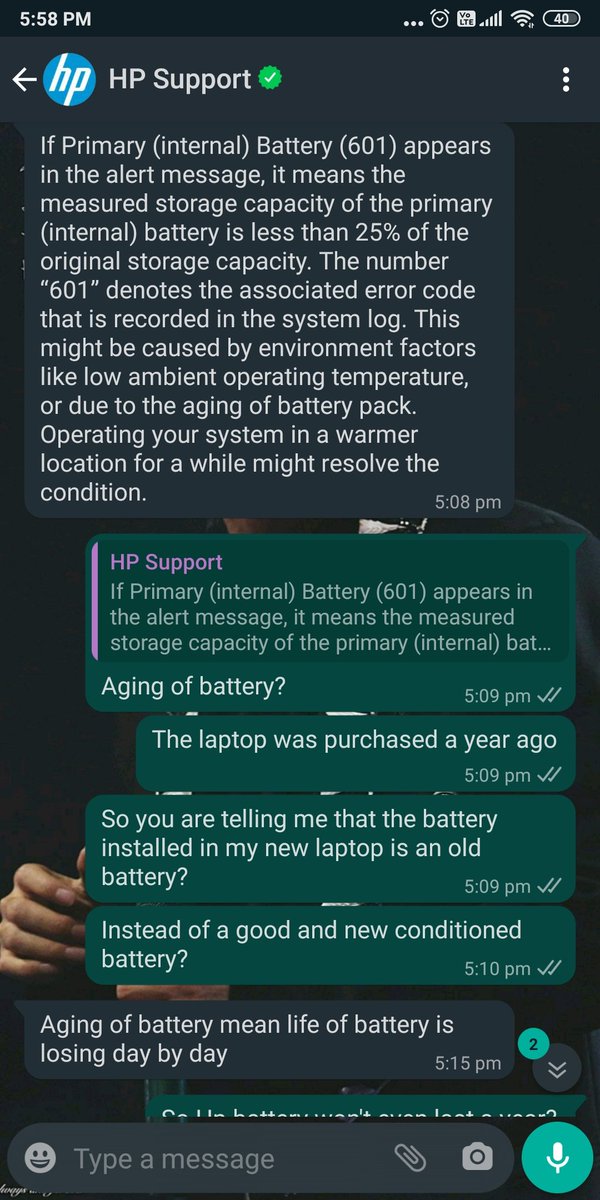 Madhoo89906917's tweet photo. I'm aware than my product is out of warranty now by two months.
Is that even fair for a customer who has purchased the product with such high rates to invest more and repair for a mistake which is not even on their side? @HP 
Totally disappointed.

#disappointed #hppavilion https://t.co/8lp11Su4f9