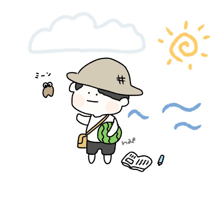 「帽子 太陽」のTwitter画像/イラスト(人気順)