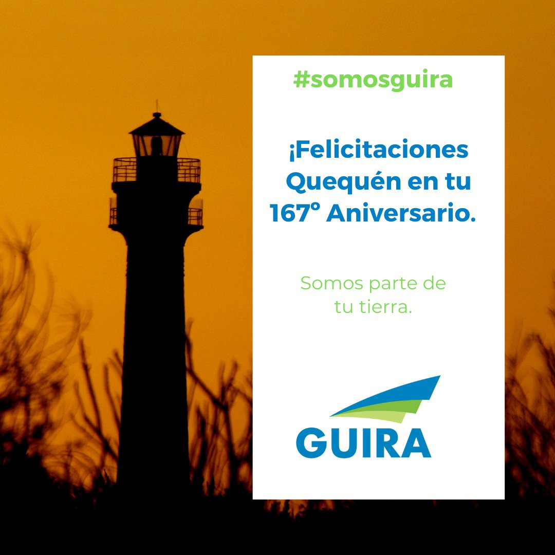 ¡Felicitaciones Quequén en tu 167º Aniversario.  
Somos parte de tu tierra.

#somosguira #quequén