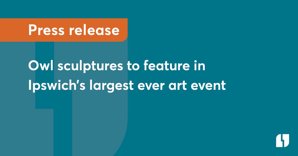 LarkingGowen's tweet photo. We're very happy to announce that in summer 2022, Larking Gowen will be part of what's been described as "the biggest mass participation arts event" ever to take place in #Ipswich. Read more here https://t.co/t71q9XjWSc @wildinart @StElizabethHosp #TheBigHoot https://t.co/oNT0A8M9km