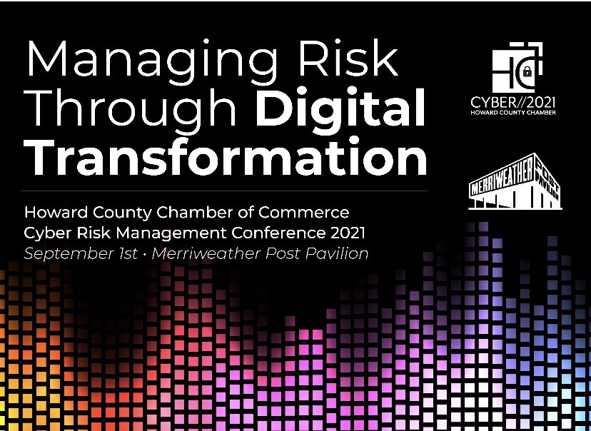 HoCoChamber's tweet photo. Things are progressing quite well as we prepare for the annual #CyberSecurity conference presented by @RedHat No reason to be unprepared in addressing your #cyber vulnerabilities or having your questions answered. #riskmanagement https://t.co/pa5WrkmIJa