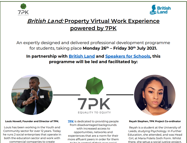 A true example of the importance for us to #commitandcollaborate
It was a pleasure to curate a #Property #VirtualWorkExperience for @BritishLandPLC last week. We now have a group that we can trust to Design, Construct, Manage and Maintain a property prioritising #Sustainability