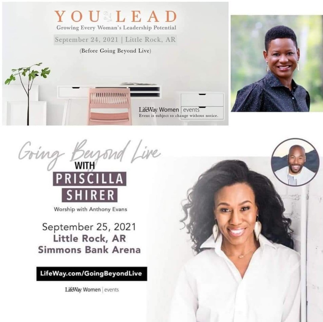ShaneilPJY's tweet photo. LifeWay Women events: You Lead &amp; Going Beyond Live, September 24, 25. (Little Rock) A bundle package for both events is available. #TGBTG #BornaStatistic #LIFEaftertheStruggle #ShaneilPJYarbrough #Ministry #ilovewhatido #idowhatilove 

https://t.co/1qq3ZIEC0y https://t.co/xcfnIEcPYA