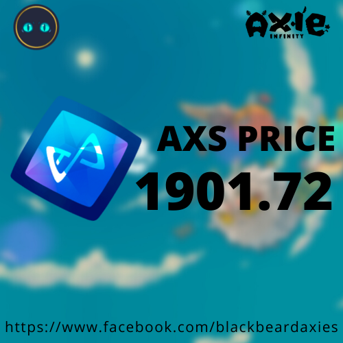 BlackbeardAxie's tweet photo. DAILY UPDATE AS OF 8:37 PM
Compared to yesterday, 2nd of August 2021
SLP: 11.59
AXS: 2153.85
#axieupdates #axieinfinity #blackbeardaxies https://t.co/acZsX6x6w5