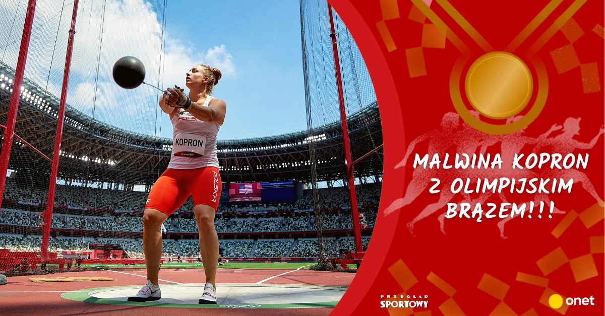 przeglad's tweet photo. KRÓLOWA 👑 𝐉𝐄𝐒𝐓 𝐓𝐘𝐋𝐊𝐎 𝐉𝐄𝐃𝐍𝐀!!! Trzecie z rzędu olimpijskie złoto dla ANITY WŁODARCZYK‼‼‼😍 MALWINA KOPRON z brązowym medalem‼‼ 

𝟐𝟎𝟏𝟐 🥇
𝟐𝟎𝟏𝟔 🥇
𝟐𝟎𝟐𝟏 🥇

Na żywo ➡ https://t.co/sCg7xQUSJe https://t.co/m5MUWsbCyQ