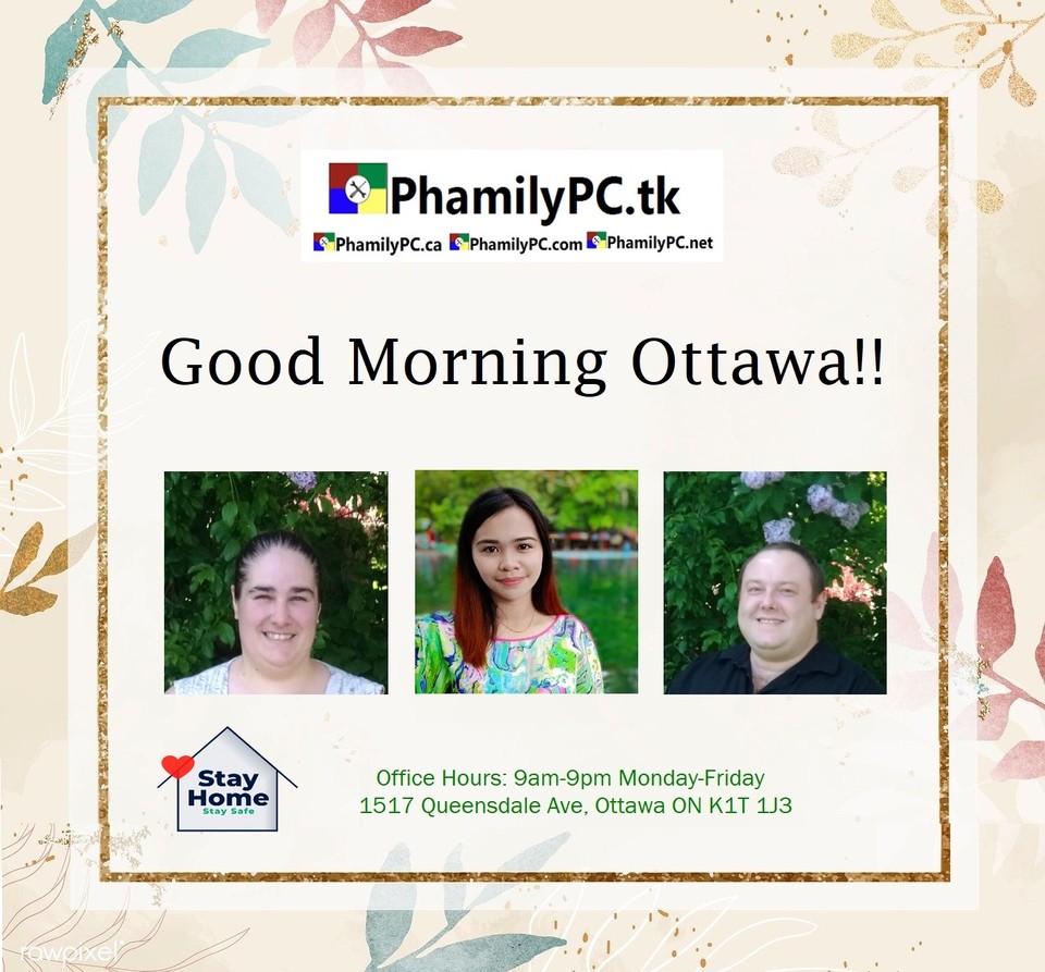 phamilypc's tweet photo. Good Morning Ottawa!!
❤ ❤ ❤
 #ottawa #computerrepair https://t.co/RWlVAsT4jg