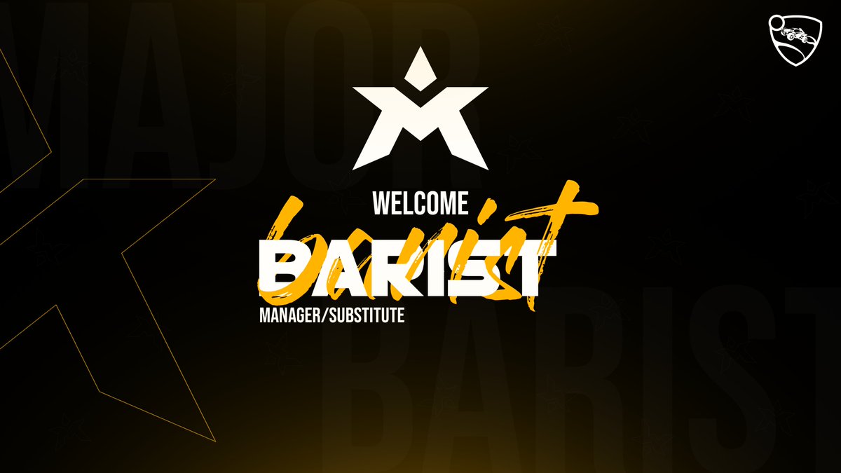 [#ANNOUNCMENT]

We're happy to announce 'BARIST' have joined MAJOR as manager &amp; substitute! WELCOME!!⭐️

#MAJORWIN #MAJORFIGHTING