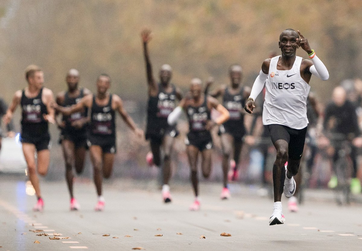 watched the <a href="/EliudKipchoge/">Eliud Kipchoge - EGH🇰🇪</a> #nohumanislimited #breaking2 doc this morning … simply an incredible example of the capability of the human mind &amp; body, and what a wonderful &amp; inspirational man as well … magnificent