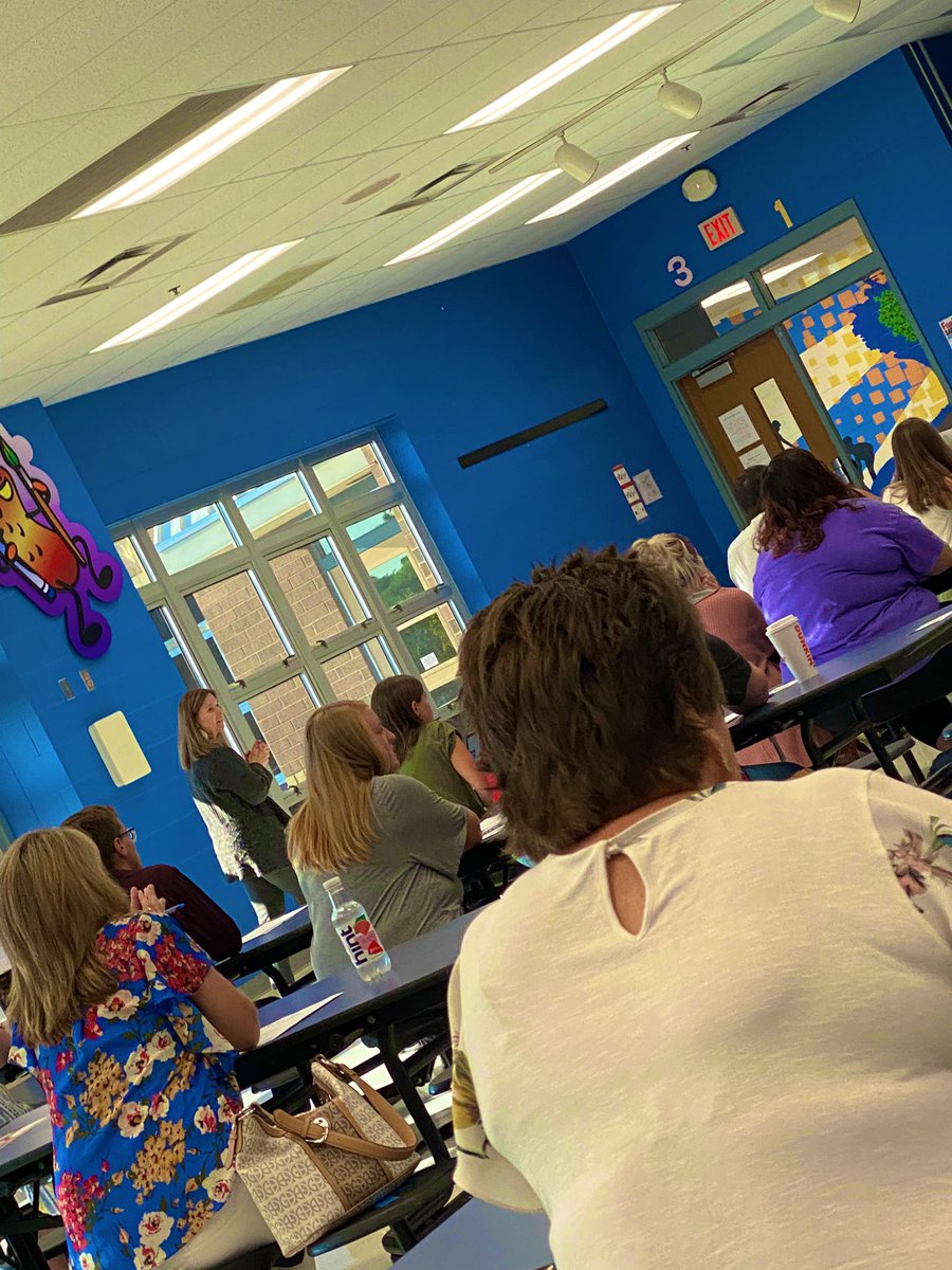 KCSDisRBTL's tweet photo. Welcome to Team Kenton! So excited to meet the new teachers of the KCSD. This group is starting with Behavior Support to learn about SEB and trauma informed care. https://t.co/3v8uiI1qzr