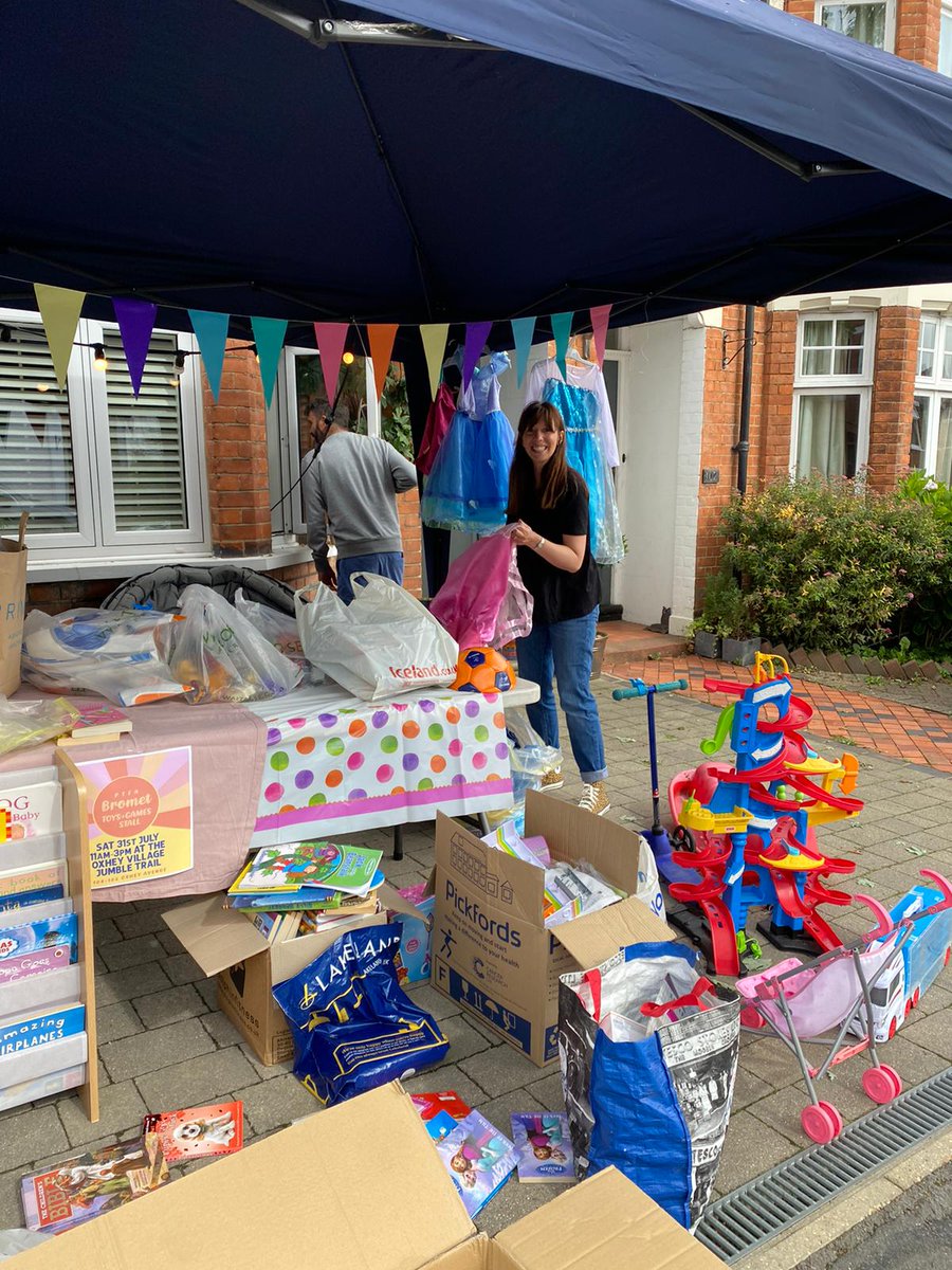brometptfa's tweet photo. Thank you to everyone who supported the Bromet PTFA Jumble Trail stall...it was a huge success raising £360!! @BrometPrimary https://t.co/0sjEhzIwGI