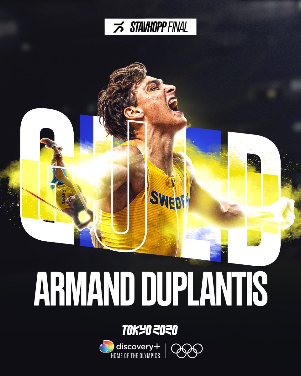 ARMAND MONDO DUPLANTIS ÄR OLYMPISK MÄSTARE 🥇🇸🇪